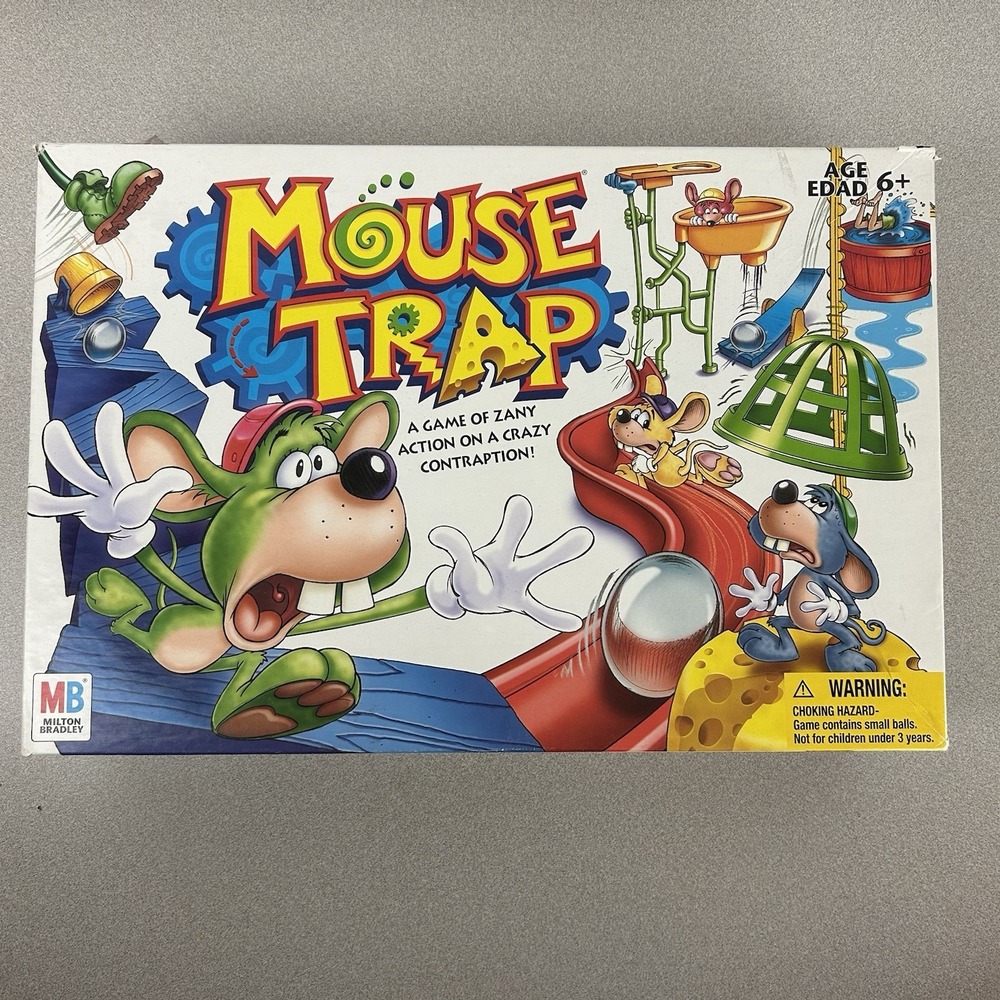 2004 Mouse Trap Game by Milton Bradley Complete